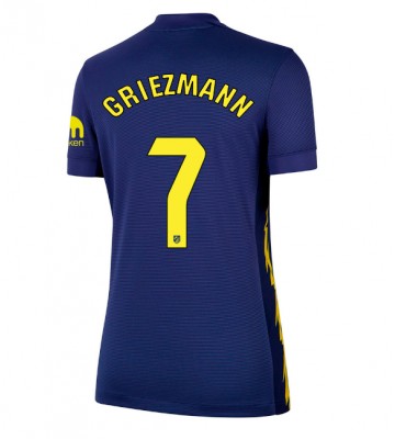 Atletico Madrid Antoine Griezmann #7 Udebanetrøje Dame 2025-26 Kortærmet